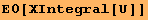 E0[ΧIntegral[U]]