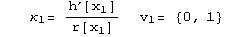    κ_1= h^′[x_1]/r[x_1]   v_1=  {0, 1}
