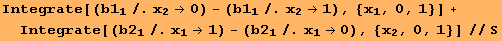 Integrate[(b1_1/.x_2→0) - (b1_1/.x_2→1), {x_1, 0, 1}] + Integrate[(b2_1/.x_1→1) - (b2_1/.x_1→0), {x_2, 0, 1}]//S