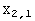X_ (2, 1)
