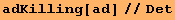 adKilling[ad]//Det