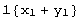 1 {x_1 + y_1}