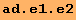 ad . e1 . e2