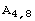 A_ (4, 8)